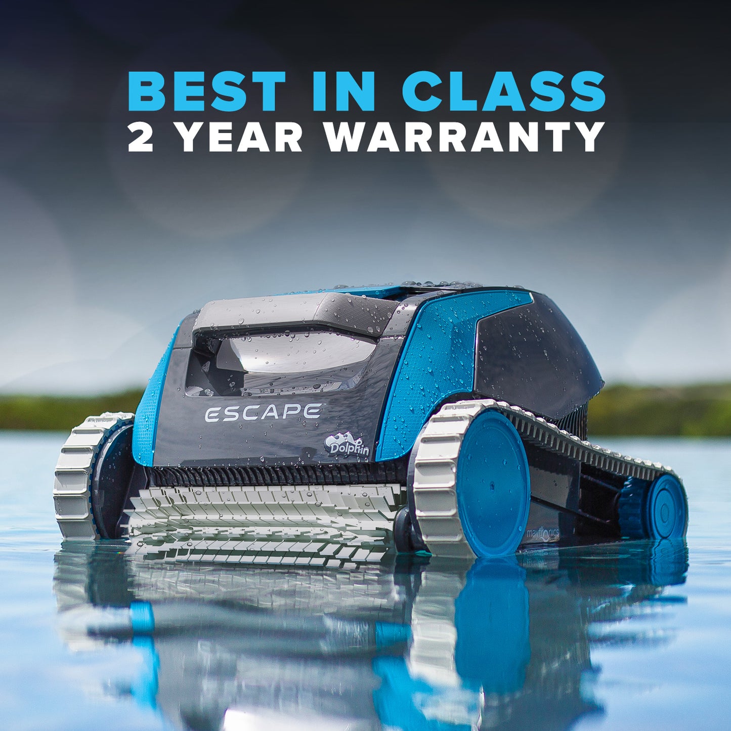 Dolphin Escape Robotic Above Ground Pool Cleaner - Open Box