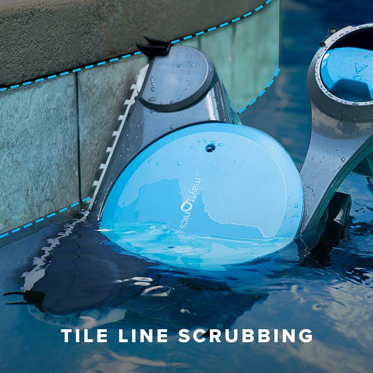 Dolphin Premier Robotic Pool Cleaner with Oversized Leaf Bag